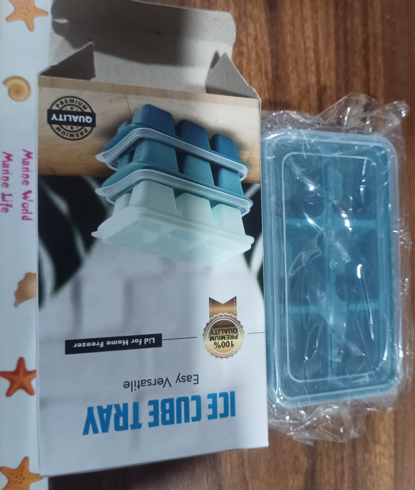 6 Grid Silicone Ice Tray Used In All Kinds Of Places Like Household Kitchens For Making Ice From Water And Various Things And All With Color Box (1 Pc) 6 Grid Silicone Ice Tray Used In All Kinds Of Places Like Household Kitchens For Making Ice From Water And Various Things And All With Color Box (1 Pc)